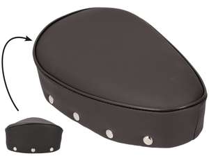 Banc avec rivets non suspendu noir Banc avec rivets non suspendu noir
