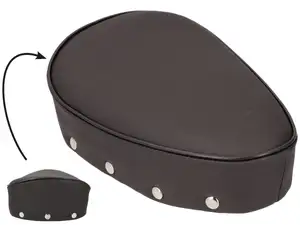 Banc avec rivets non suspendu noir Banc avec rivets non suspendu noir