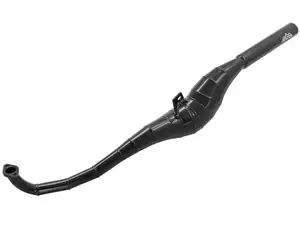 MLM pot d'échappement "Crazy Pipe" noir sortie droite | Puch MLM pot d'échappement "Crazy Pipe" noir sortie droite | Puch