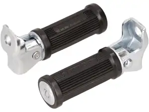 Denfeld footrests round mounting top NOS Denfeld footrests round mounting top NOS