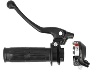 Poignée de commande 2 vitesses noire | Hercules Prima, Optima Poignée de commande 2 vitesses noire | Hercules Prima, Optima