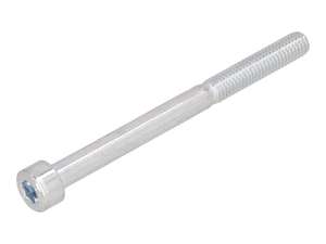 Vis M5x60 tête cylindrique tige six pans creux zingué Vis M5x60 tête cylindrique tige six pans creux zingué