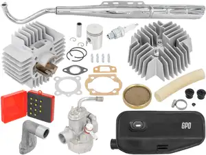 swiing® ingenious tuning set 38 mm (with choice of exhaust) | Puch E50, ZA50 swiing® ingenious tuning set 38 mm (with choice of exhaust) | Puch E50, ZA50