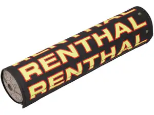 Protection de guidon RENTHAL noir / jaune / rouge 22 cm Protection de guidon RENTHAL noir / jaune / rouge 22 cm