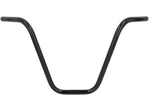 Guidon plaque de fourche 34 cm chopper noir Guidon plaque de fourche 34 cm chopper noir