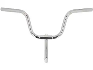 Handlebar with stem 17 cm Ø 22 mm EBR fork chrome | Puch Maxi N, X30 Handlebar with stem 17 cm Ø 22 mm EBR fork chrome | Puch Maxi N, X30
