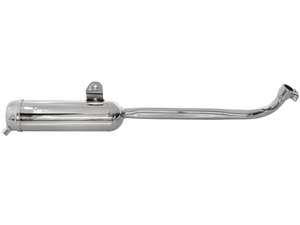 Echappement 20 mm chrome | Piaggio Ciao, Bravo Echappement 20 mm chrome | Piaggio Ciao, Bravo