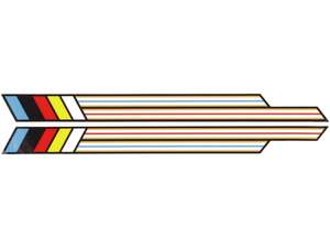 Autocollant pour réservoir 151 x 13 mm | Tigra Pionier Autocollant pour réservoir 151 x 13 mm | Tigra Pionier