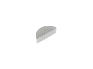 Woodruff key 3 x 3.7 mm Woodruff key 3 x 3.7 mm