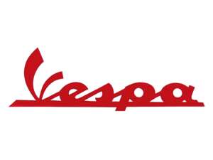 Autocollant Vespa rouge Autocollant Vespa rouge