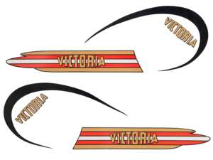Adhesive set DKW Victoria Adhesive set DKW Victoria