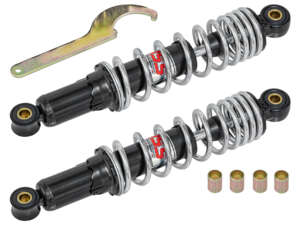 YSS shock absorber 28 cm black / chrome (oil pressure) YSS shock absorber 28 cm black / chrome (oil pressure)