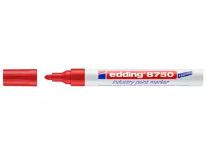 edding 8750 Marqueur peinture industrielle 2 - 4 mm rouge edding 8750 Marqueur peinture industrielle 2 - 4 mm rouge
