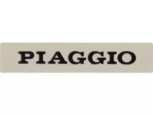 Autocollant "PIAGGIO" 102 x 20 mm | Piaggio Ciao, SI, Bravo ou Boxer Autocollant "PIAGGIO" 102 x 20 mm | Piaggio Ciao, SI, Bravo ou Boxer