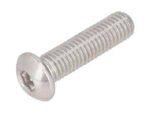Vis M8x30 tête bombée six pans creux zinguée (résistance 10.9) Vis M8x30 tête bombée six pans creux zinguée (résistance 10.9)