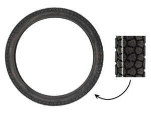Pneus VeeRubber 2.00 x 17" VRM125 (V125) Allround Pneus VeeRubber 2.00 x 17" VRM125 (V125) Allround