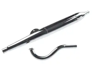 Exhaust flute 28 mm chrome | Puch Exhaust flute 28 mm chrome | Puch