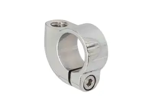 66HEROES Support de rétroviseur M10 Alu Chrome 66HEROES Support de rétroviseur M10 Alu Chrome