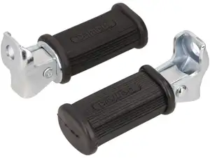 Denfeld footrests square mounting top NOS Denfeld footrests square mounting top NOS