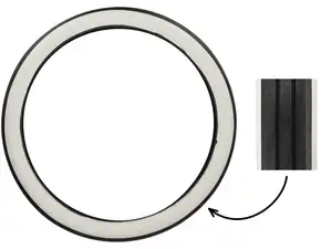 Rouleau de friction Hutchinson 1.75 x 19" flanc blanc | Solex Rouleau de friction Hutchinson 1.75 x 19" flanc blanc | Solex