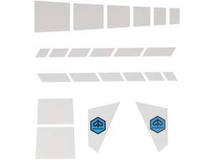 Sticker set frame white | Piaggio SUPERbravo Sticker set frame white | Piaggio SUPERbravo