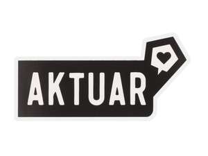 mk-Merch Autocollant "AKTUAR" 25 x 100 mm mk-Merch Autocollant "AKTUAR" 25 x 100 mm