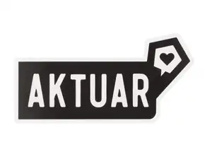 mk-Merch Autocollant "AKTUAR" 25 x 100 mm mk-Merch Autocollant "AKTUAR" 25 x 100 mm
