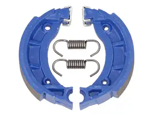 Polini brake shoes "Racing" Ø 90 x 18 spoke wheel front | Piaggio Ciao, Bravo, Boxer Polini brake shoes "Racing" Ø 90 x 18 spoke wheel front | Piaggio Ciao, Bravo, Boxer