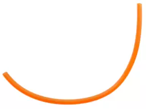 Petrol hose Ø 5 / 8 mm orange 30 cm Petrol hose Ø 5 / 8 mm orange 30 cm