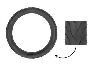 Pneu Michelin 80/80 x 14" Pilot Street Semi-Slick Pneu Michelin 80/80 x 14" Pilot Street Semi-Slick