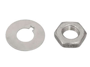 swiing® revival Fixation de pignon M10x1 (écrou & rondelle) Inox | Sachs 502, 50/2 swiing® revival Fixation de pignon M10x1 (écrou & rondelle) Inox | Sachs 502, 50/2