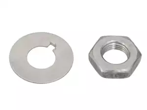 swiing® revival pinion attachment M10x1 (nut & washer) Inox | Sachs 502, 50/2 swiing® revival pinion attachment M10x1 (nut & washer) Inox | Sachs 502, 50/2