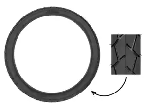 Pneu Mitas 2.00 x 17" MC11 Semi-Slick Pneu Mitas 2.00 x 17" MC11 Semi-Slick