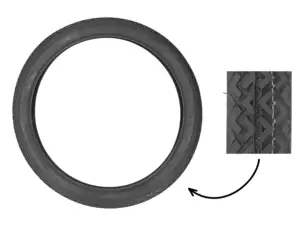 Pneu VeeRubber 2.00 x 16" VRM087 (V087) Allround Pneu VeeRubber 2.00 x 16" VRM087 (V087) Allround