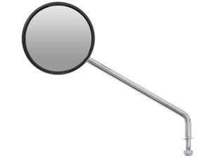 Bumm mirror round 10 cm left Inox / chrome Bumm mirror round 10 cm left Inox / chrome