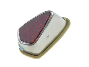 Feu arrière aluminium poli ovale Feu arrière aluminium poli ovale