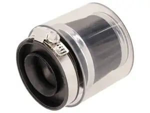 Filtre à air Ø 60 mm Grille avec capuchon anti-éclaboussures Filtre à air Ø 60 mm Grille avec capuchon anti-éclaboussures