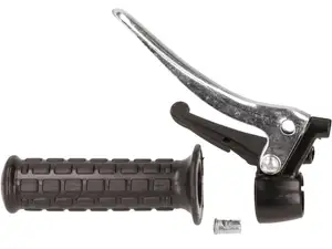 Poignée de frein décorative Lusito motif bloc noir Poignée de frein décorative Lusito motif bloc noir