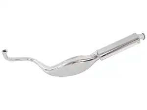 TECNO pot d'échappement "flat belly" chrome | Puch Maxi TECNO pot d'échappement "flat belly" chrome | Puch Maxi