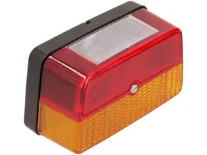 Feu arrière (avec feu stop) rouge / orange | Hercules Prima GT, Supra / Zündapp / Kreidler Flory Feu arrière (avec feu stop) rouge / orange | Hercules Prima GT, Supra / Zündapp / Kreidler Flory