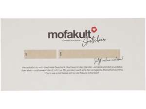 Bon d'achat mofakult (sélection) Bon d'achat mofakult (sélection)