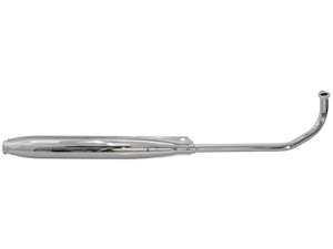 Echappement 22 mm sortie droite chrome | Tomos Echappement 22 mm sortie droite chrome | Tomos