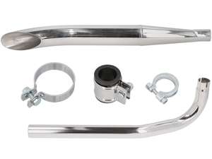 Kit d'échappement Sidepipe Ø 32 / 60 mm Chrome | Sachs 503 Kit d'échappement Sidepipe Ø 32 / 60 mm Chrome | Sachs 503