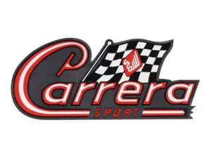 Autocollant "Carrera" 110 x 46 mm | Alpa Cross 2000 Autocollant "Carrera" 110 x 46 mm | Alpa Cross 2000