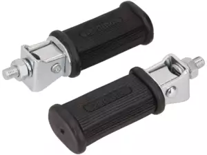 Denfeld footrests angular hinged screwed M10 NOS Denfeld footrests angular hinged screwed M10 NOS