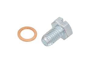 swiing® revival M8x12 bouchon de vidange & bague cuivre | Puch E50, Z50 swiing® revival M8x12 bouchon de vidange & bague cuivre | Puch E50, Z50