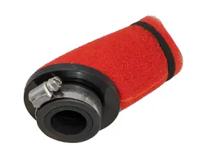 Air filter foam 30° red (Ø 28 / 35 mm) Air filter foam 30° red (Ø 28 / 35 mm)