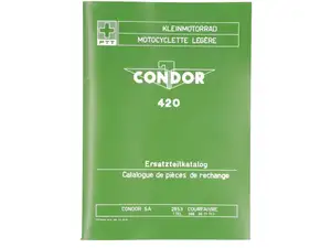 Catalogue de pièces détachées | Condor PTT type 420 petite moto Catalogue de pièces détachées | Condor PTT type 420 petite moto