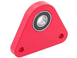 swiing® ingenious plaque palier triangle aluminium rouge | Piaggio Ciao, SI, Bravo swiing® ingenious plaque palier triangle aluminium rouge | Piaggio Ciao, SI, Bravo
