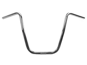 Guidon plaque de fourche 35 cm curved chrome Guidon plaque de fourche 35 cm curved chrome